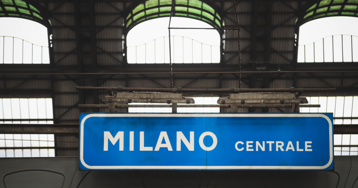 Milan Central Station Night Train