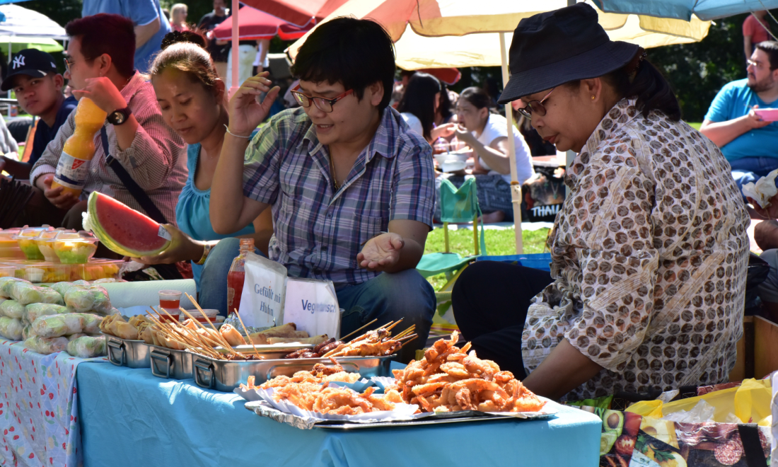 Thaipark Thai food market in Berlin