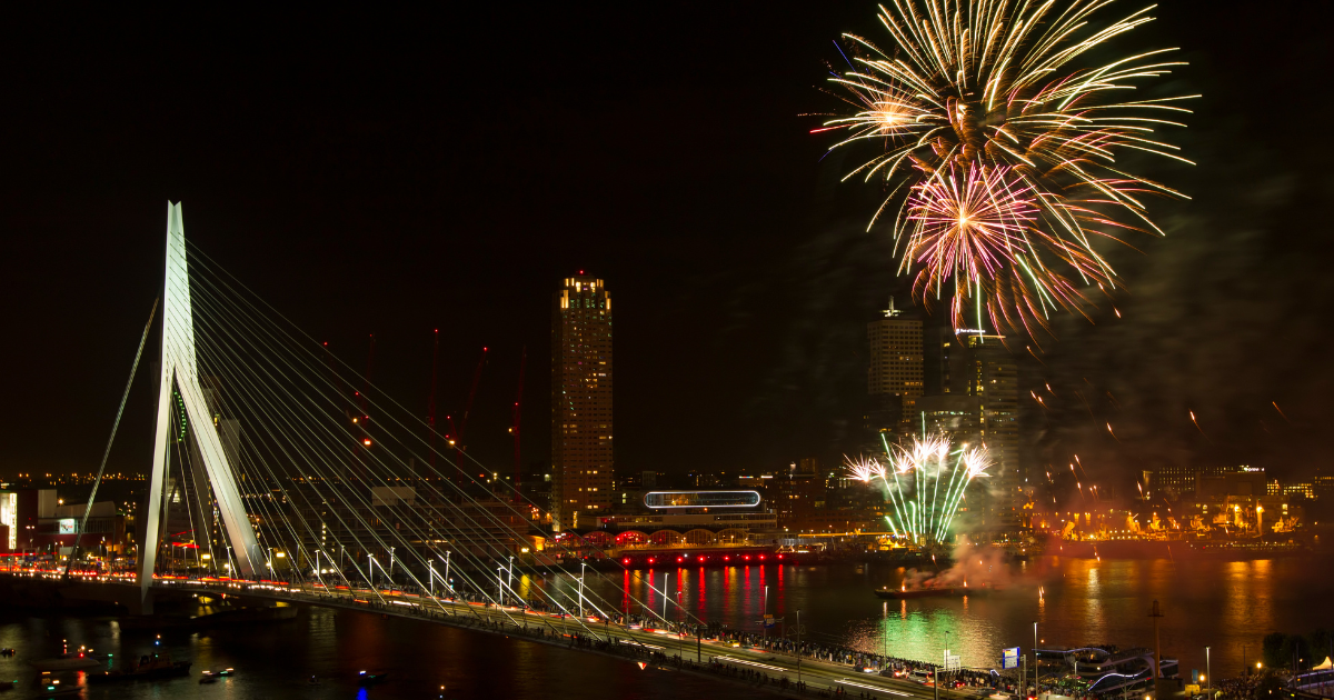 Rotterdam Fireworks Show