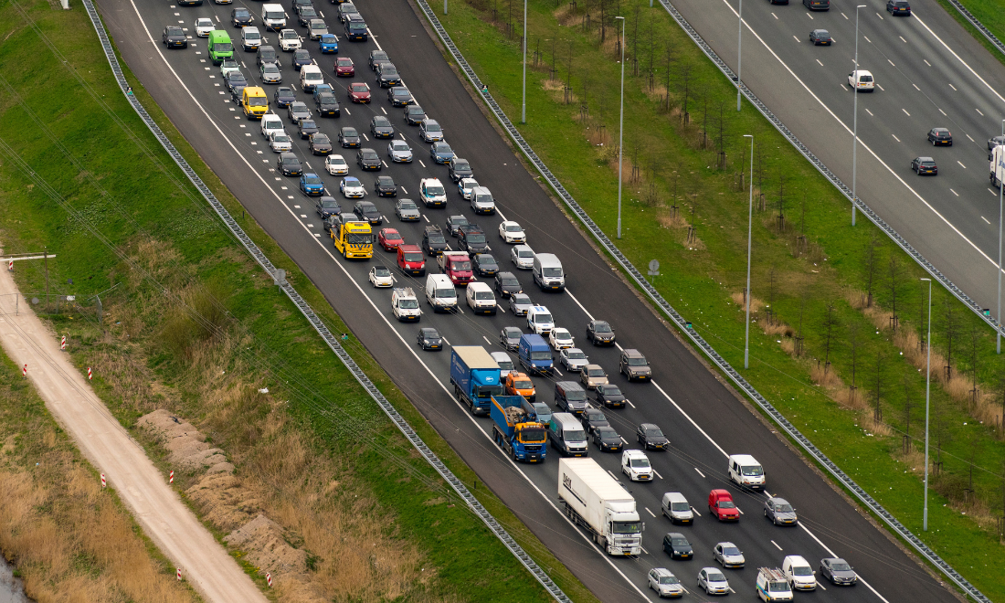 Extreme traffic congestion expected around Amsterdam in 2025