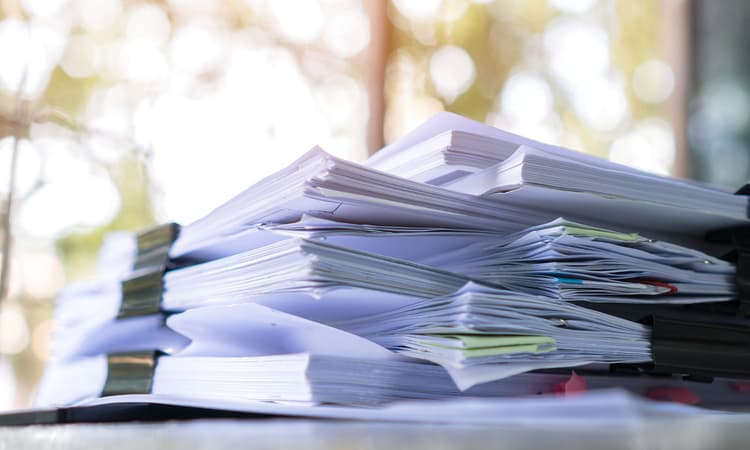 Swiss government employees couldn’t work from home due to paper trail