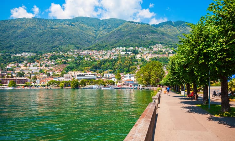 Which town in Switzerland gets the most sunshine?