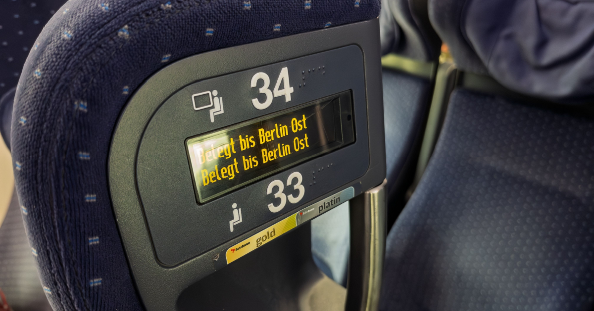 Deutsche Bahn Family Reservation
