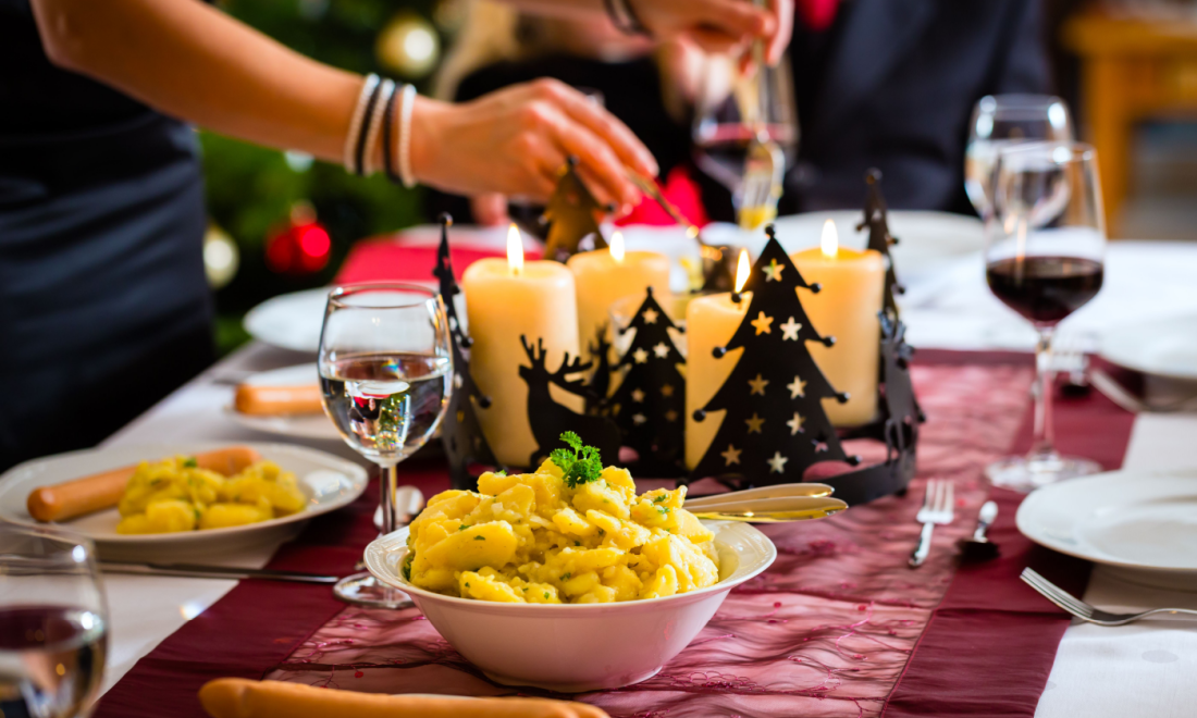 Christmas dinner in Germany
