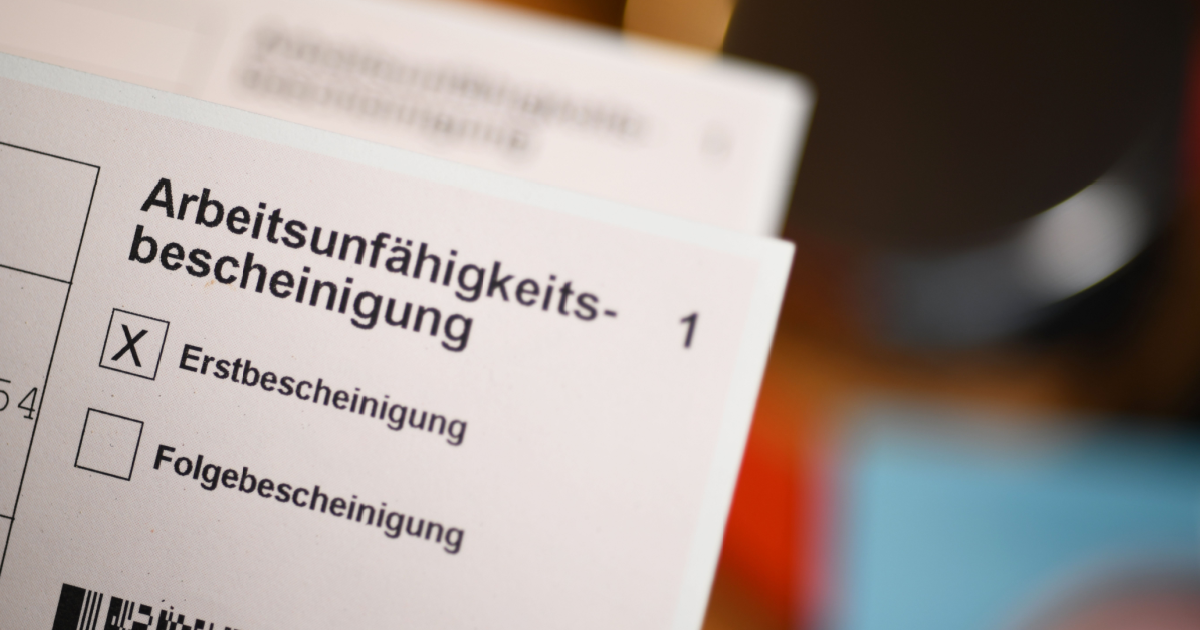 Sick Note in Germany