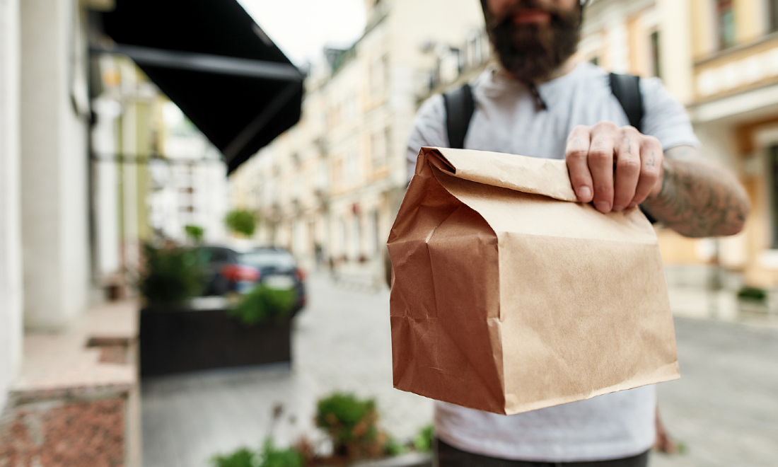 Recyclable paper bag