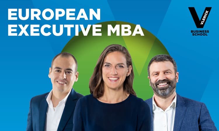 Boost your career prospects with an Executive MBA at Vlerick Business School