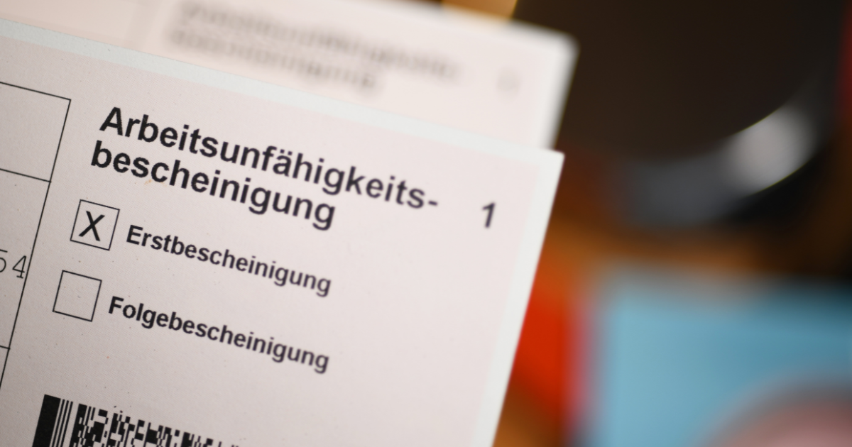 Sick Note Rules Germany