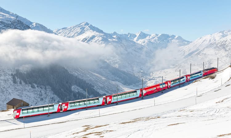 The Glacier Express in Switzerland: The world’s slowest express train