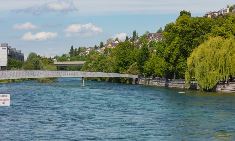 New re-wilding project set to totally transform the Limmat River in Zurich