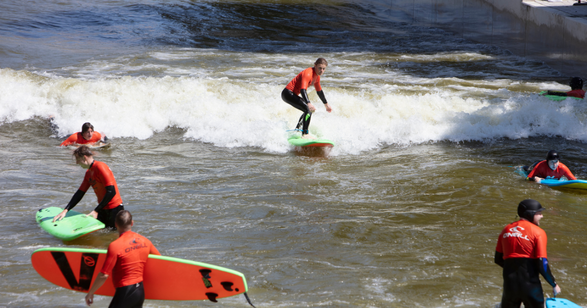 Wave Pool Amsterdam Surfing