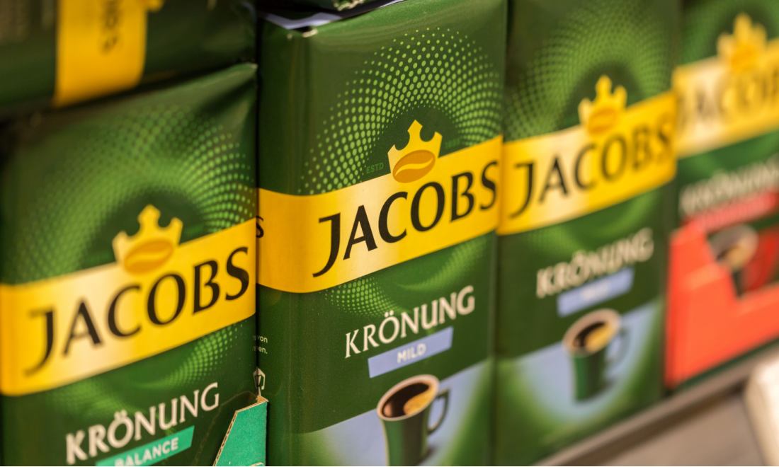 Coffee in a German supermarket