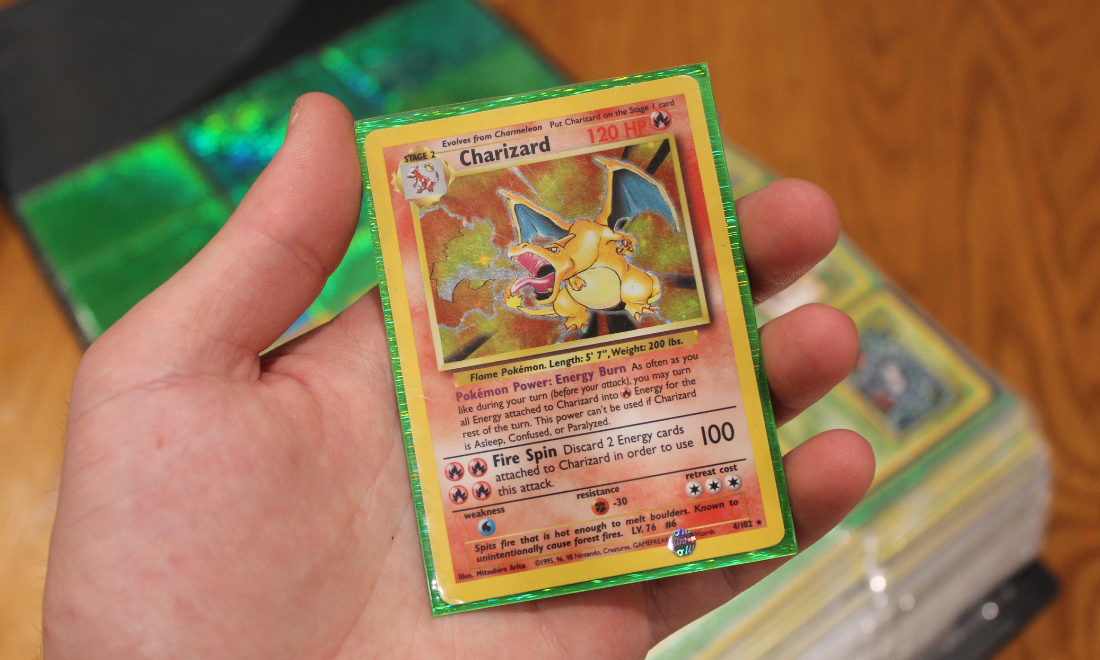 Rare pokemon card