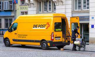 Swiss Post delivered 1 million packages a day in the lead up to Christmas